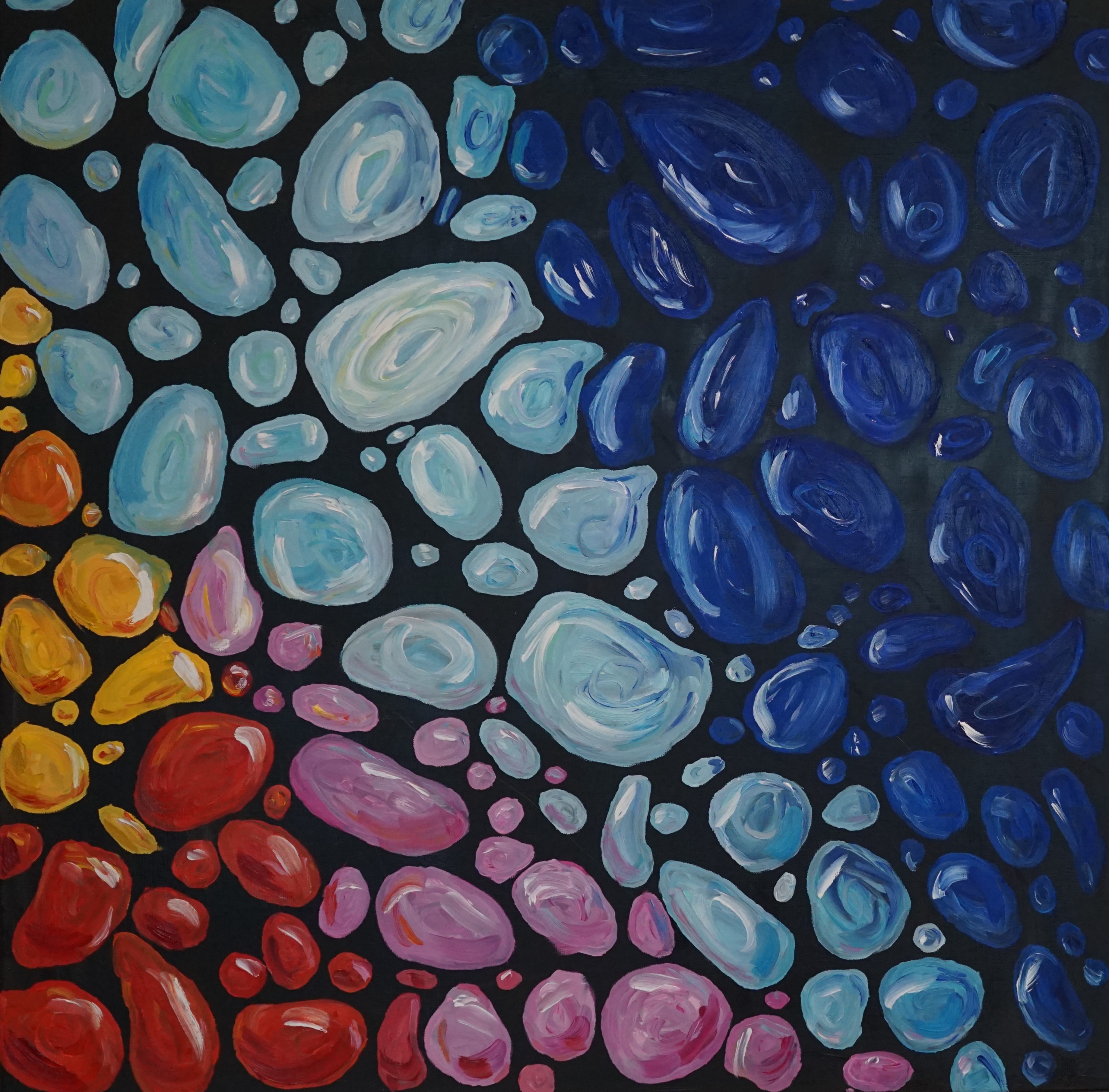 "Under the sea"
Diptych
Oil on canvas
90*90
